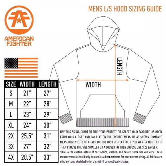 AMERICAN FIGHTER Men's HOOD L/S DALTON ARTISAN - Picture 6 of 6